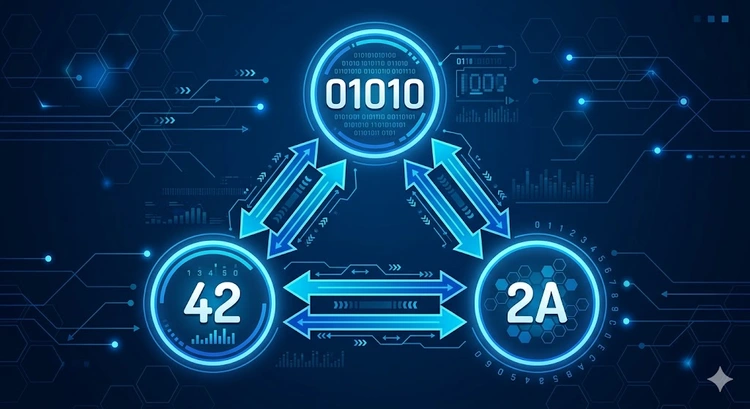 Binary / Decimal / Hex Converter