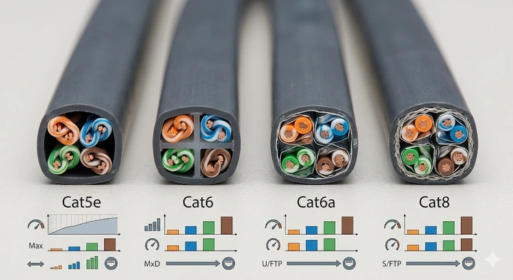 Ethernet Cable Comparison Tool
