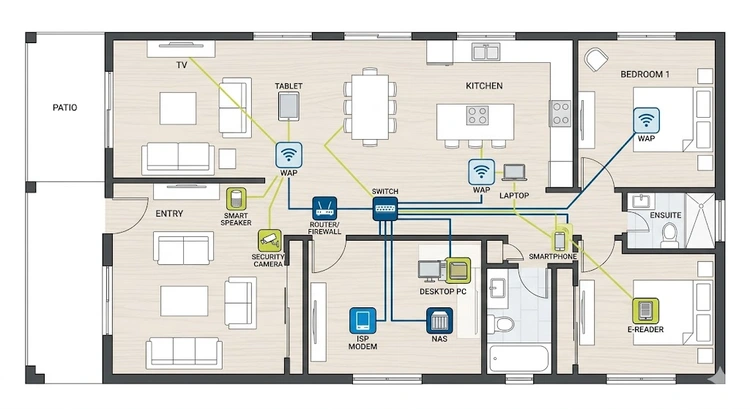 Home Network Diagram Generator