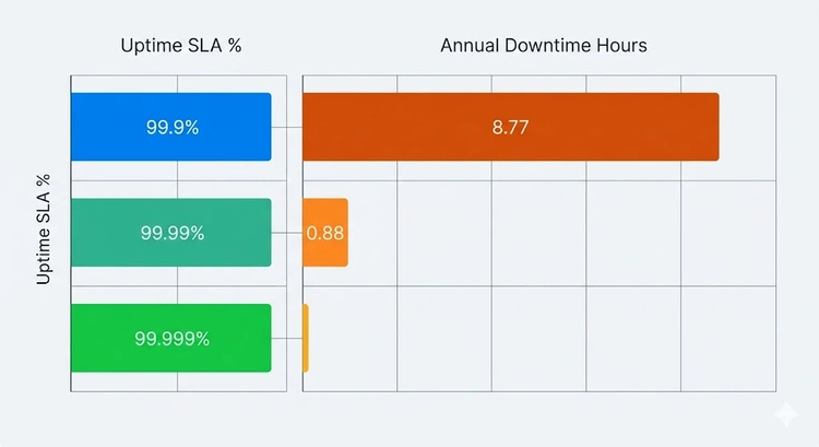 Network Downtime Calculator