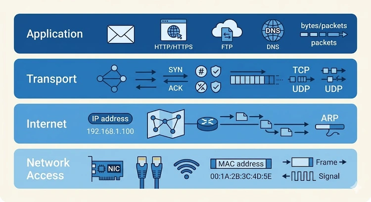 TCP/IP Layer Reference