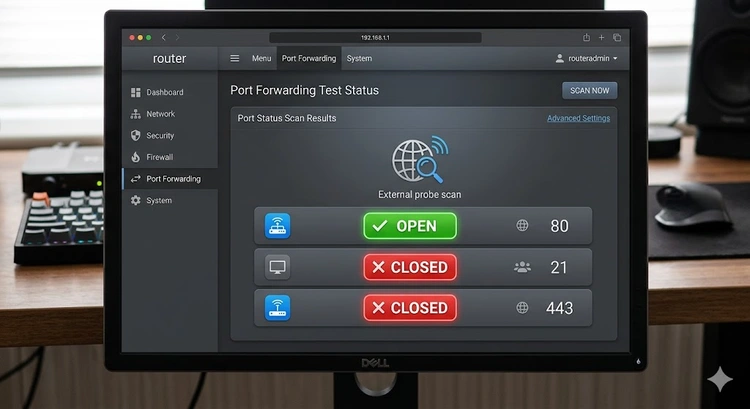 Port Forwarding Tester