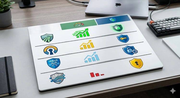 VPN Protocol Comparison Tool