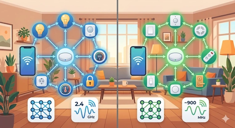 Zigbee vs Z-Wave Comparison