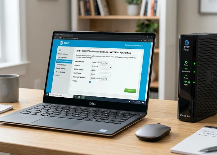 How to Set Up Port Forwarding on AT&T Gateway