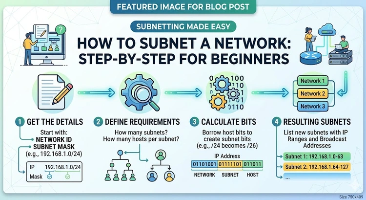 How to Subnet a Network: Step-by-Step for Beginners — step-by-step guide