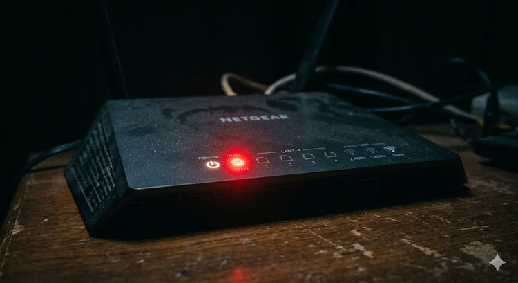 Router Red Light — What It Means and How to Fix