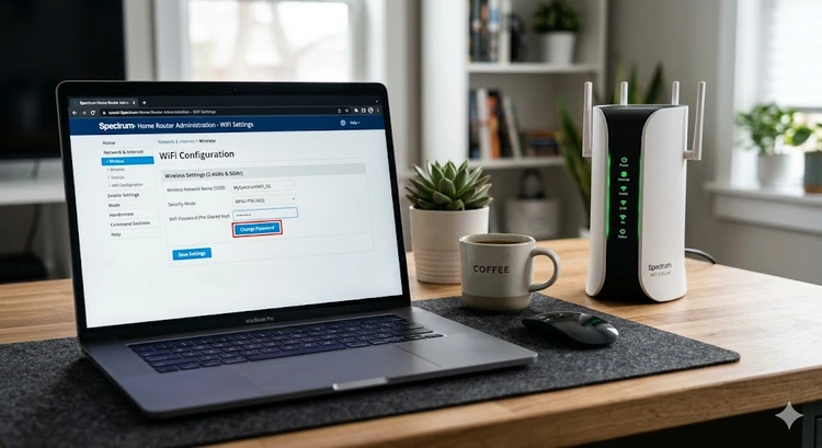 How to Change Your Spectrum WiFi Password