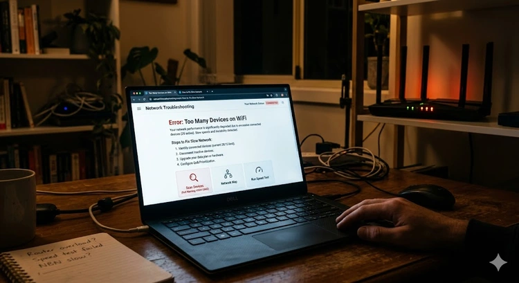 Too Many Devices on WiFi: How to Fix Slow Network