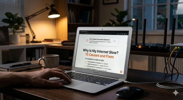 Why Is My Internet Slow? 15 Causes and Fixes