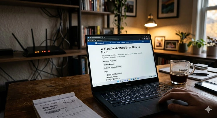 WiFi Authentication Error: How to Fix It