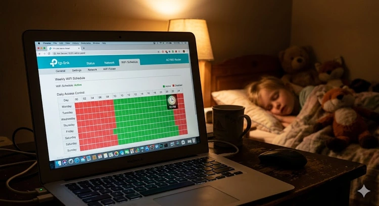 How to Schedule Your WiFi to Turn On and Off